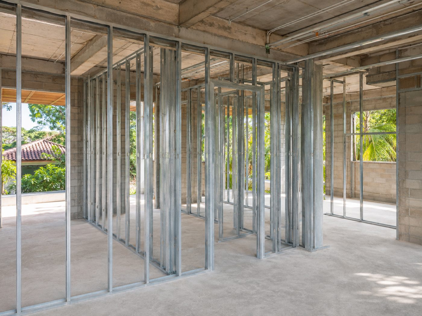 Estructura en obra nueva
